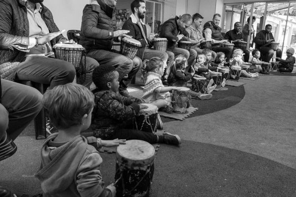 Blue Bird Primary Drumming with Dad
