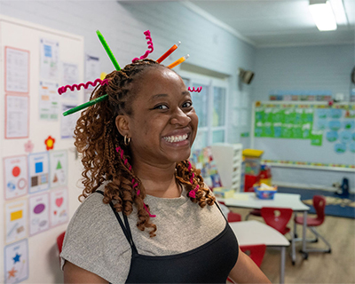 Blue Bird Primary Crazy Hair Day