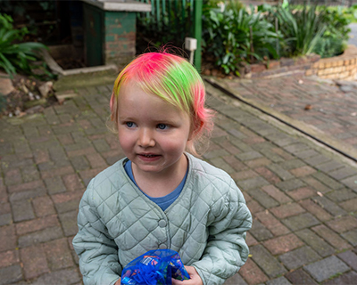 Blue Bird Primary Crazy Hair Day