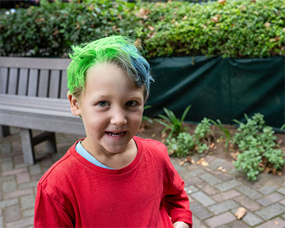 Blue Bird Primary Crazy Hair Day