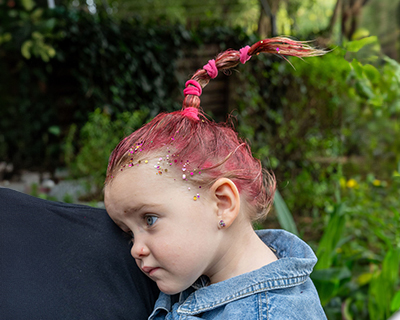 Blue Bird Primary Crazy Hair Day