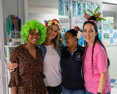 Blue Bird Primary Crazy Hair Day