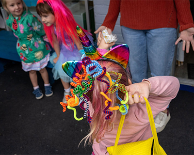 Blue Bird Primary Crazy Hair Day